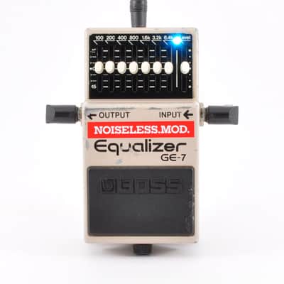 Boss GE-7 Modified Noiseless Equalizer Made in Japan 1991 Guitar Effects Pedal Used From Japan #QD20242 image 7