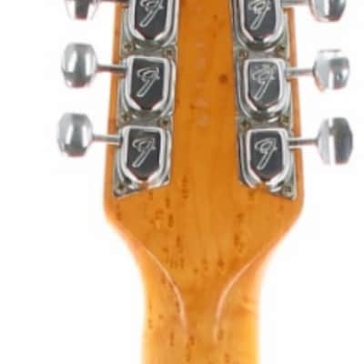 Vintage 1966 Fender Electric XII sunburst w incredible blister bubble maple neck image 3