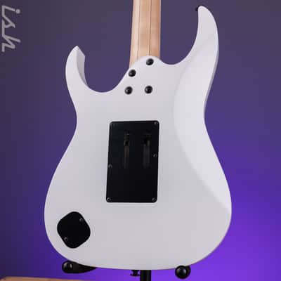 Ibanez Prestige RG653DX White Flat Electric Guitar image 9