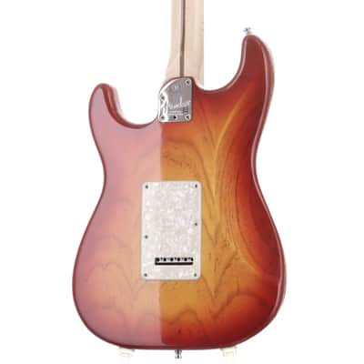 Fender American Deluxe Stratocaster SCN Ash with S-1 MF, Aged Cherry Sunburst [DZ9338164] (06/29) image 4