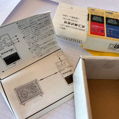 Boss EH-2 Enhancer (Silver Label) 1990 - 1998 - Light Blue in Very  Good Condition  in Box with  papers. image 10