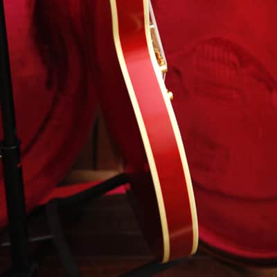 Epiphone Inspired by Gibson Custom 1959 ES-335 Cherry Red Electric Guitar & Hardcase image 9