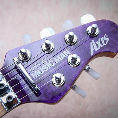 ERNIE BALL USA Music Man Limited Ed. Axis 30th Anniversary 47 of 100 "Translucent Purple" (2026) image 12