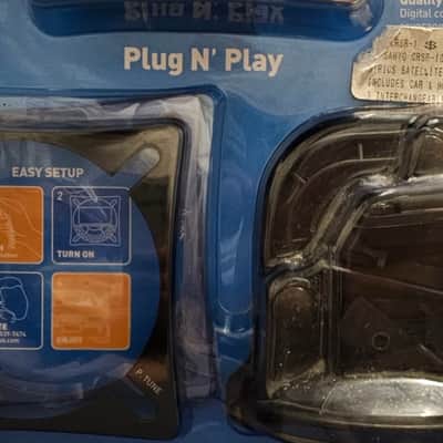 Sanyo CRSR-10 SIRIUS Satellite 📡 Radio System Plug N'Play Home&Car in Original Packaging image 2