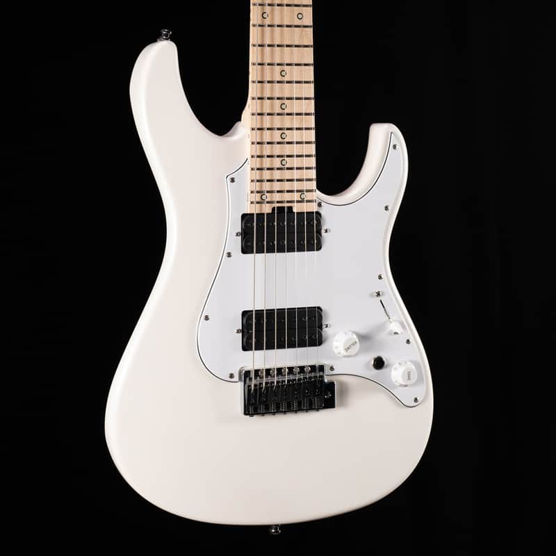 ESP Custom Shop Syu Snapper 7-String Pearl White Metallic w/ Seymour Duncan Alpha/Omega Pickups image 1