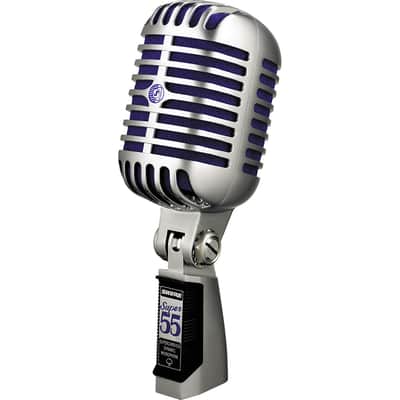 Shure Super 55 Deluxe Supercardioid Dynamic Vocal Microphone image 1