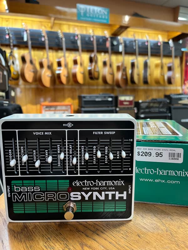 Electro-Harmonix Bass Micro Synth 2008 - Present - Black image 1