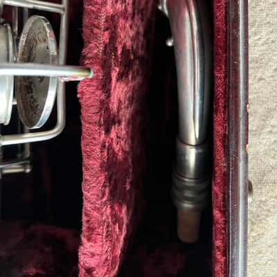 C.G. Conn Chu Berry Transitional Alto Sax 1933 - Silver image 4