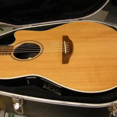 1999 Ovation S861 Balladeer Special Spruce Top Thinline Acoustic-Electric Guitar with OHSC image 11