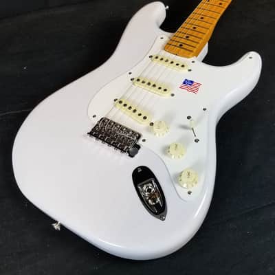Fender Eric Johnson Stratocaster, Maple Fretboard, White Blonde W/Case image 7