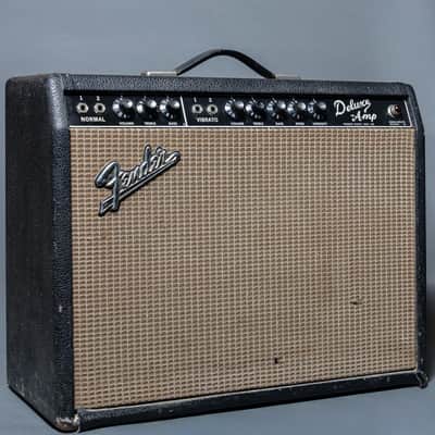 Fender Deluxe Non Reverb AB763 Blackface 1965, Black image 4