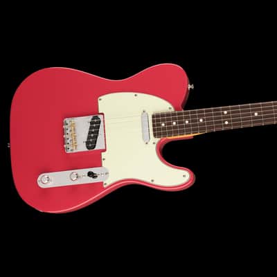 Fender American Professional Classic Telecaster Rosewood Fingerboard Faded Dakota Red With Gig Bag image 4