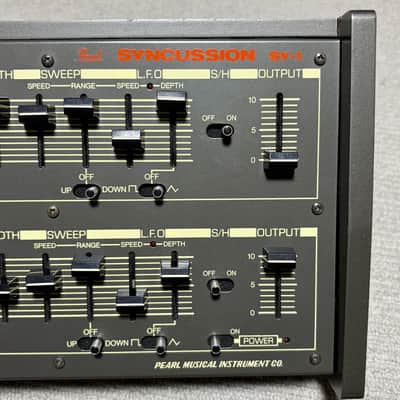 Pearl Syncussion SY-1 Origina w/Case, Power adapter image 4