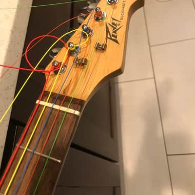 Space Dandy Peavey Rockmaster Green Sparkle image 13