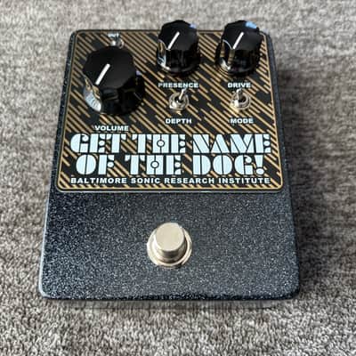 BSRI Baltimore Sonic Research Institute GET THE NAME OF THE DOG! Jfet overdrive - Black sparkle image 3