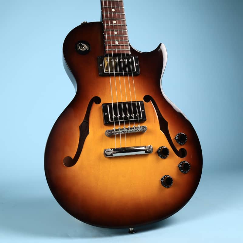 2016 Gibson ES Les Paul Semi-Hollow Electric Guitar Vintage Sunburst image 1