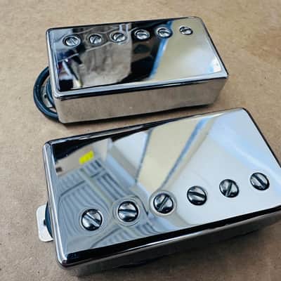 Schecter Sunset Strip Bridge & Pasadena Classic Neck Pickup Set Nickel image 1