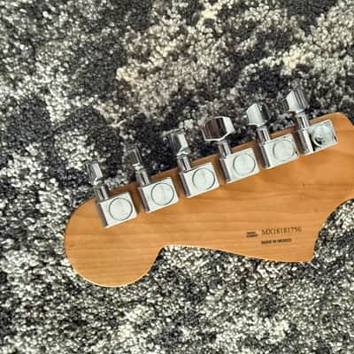 Fender Alternate Reality Powercaster 2018 White Opal Pau Ferro Fretboard Guitar image 10