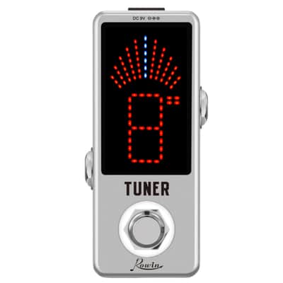 Rowin High Precision Guitar/Bass etc Chromatic Tuner Pedal, image 2