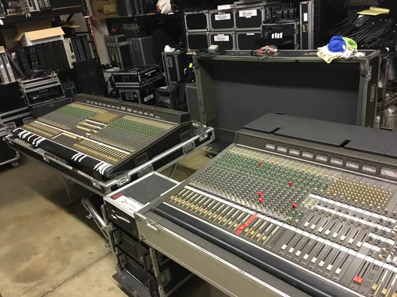 Yamaha PM-3000C LOT - (2) 40-ch consoles, (5) power supplies, spare parts, manuals image 1