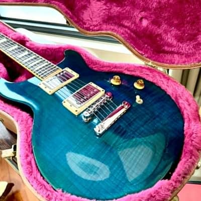Gibson Les Paul Standard Double Cutaway 1998 - Blue Diamond image 5