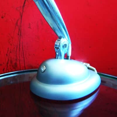 Vintage RARE 1950's Electro Voice 926 crystal / 623 dynamic variant microphone Hi Z w cable and Shure S36 stand image 8