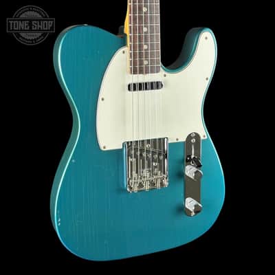 Vintage 1966 Fender Telecaster Factory Refin Lake Placid Blue w/OHSC TSU24885 image 20