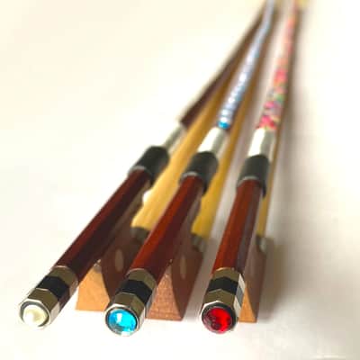 Rozanna's Bling Multi Color Violin Bow - 3/4 image 3