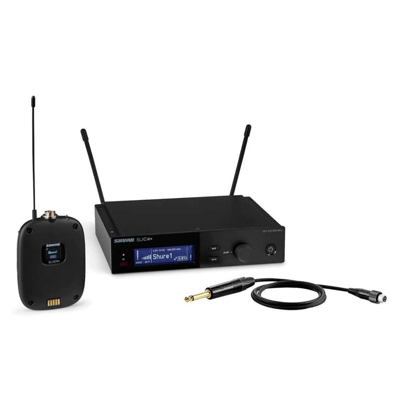 SHURE SLXD14+-G57 Digital Wireless Guitar System with Networking image 1