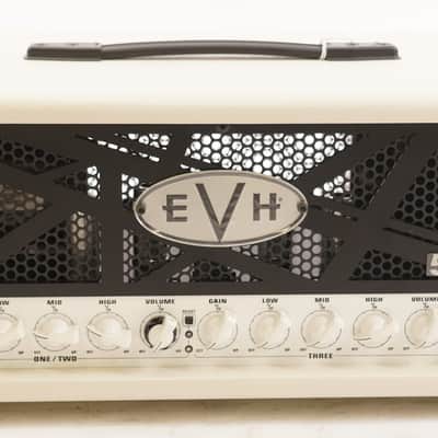 EVH 5150 III Ivory 50 Watt with 6L6 Head Tube Amplifier image 2
