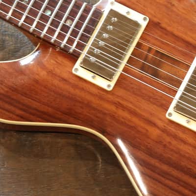 Sweetwood Rosewood Double-Cut Natural Electric Guitar + OHSC (5673) image 9