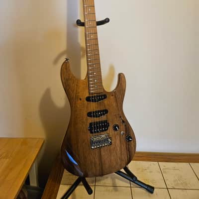 Ibanez TQM1-NT Tom Quayle Signature with Monkey WOOD body & Maple Neck 2018 - Present - Natural image 1