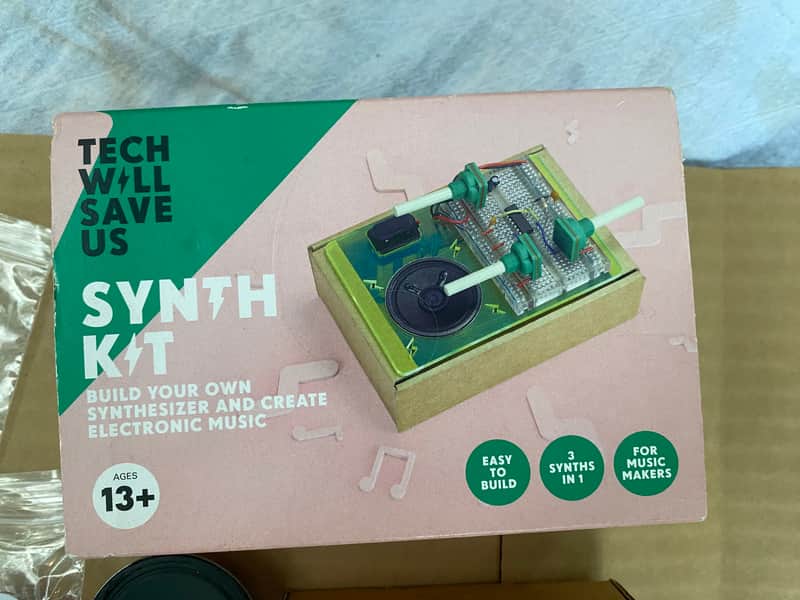 Tech Will Save Us Synth Kit - Analog - Atari Punk Synth, Stutter Synth, Dub Siren image 1