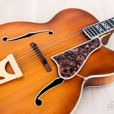 1963 Gibson Super 400C Cutaway Acoustic Archtop Guitar Cherry Sunburst, 100% Original w/ Case image 7