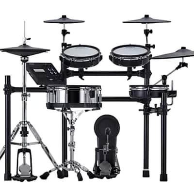 Roland TD-27KV2 V-Drum Kit with Mesh Pads 2022 - Present - Black image 3