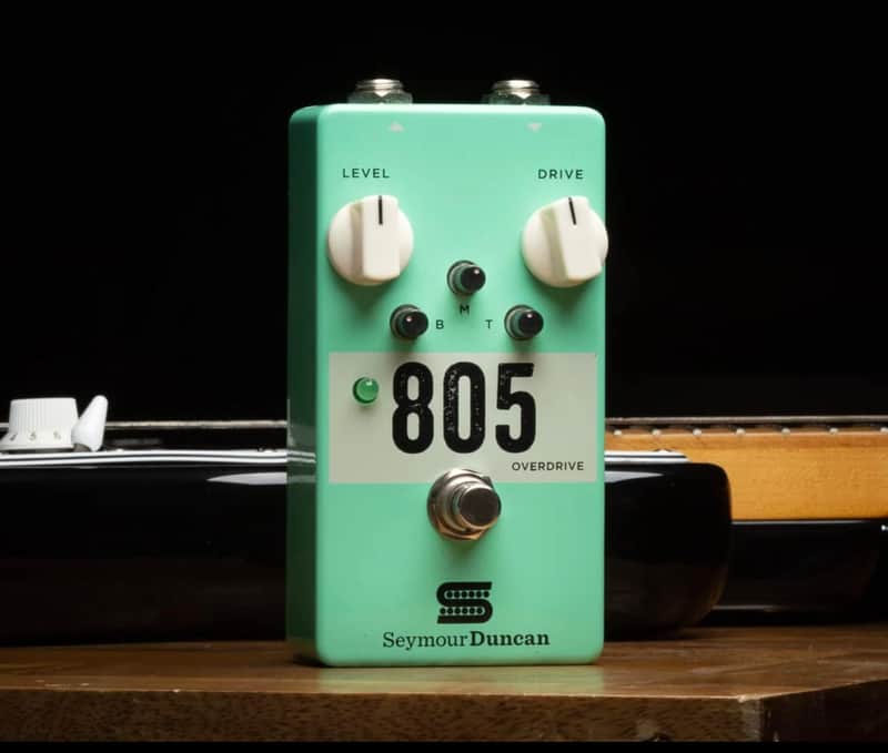 Seymour Duncan 805 Overdrive Pedal - Seafoam Green- New! image 1