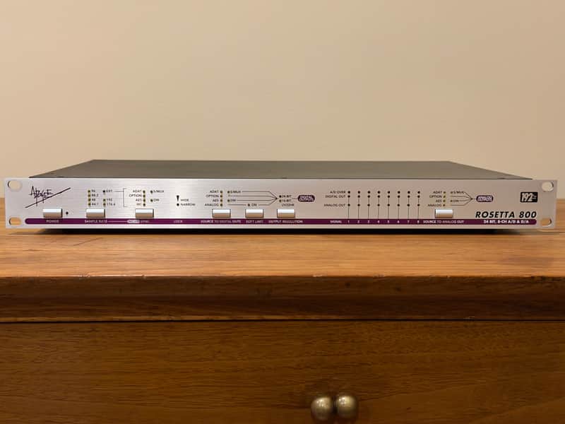 Apogee Rosetta 800 192kHz 8-Channel AD/DA Converter 2000s - Silver image 1