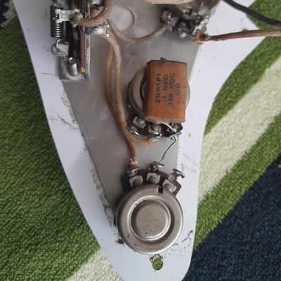 Fender Stratocaster Pick Up Assembly 1957 - White image 3