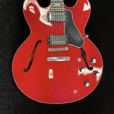 2017 Gibson Memphis ES-335 Cherry – Sheptone Heartbreaker Pickups – OHSC image 1
