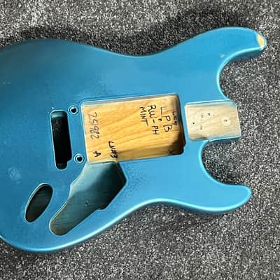G&L Fullerton Legacy guitar Body Swamp Ash Lake Placid Blue USA image 1