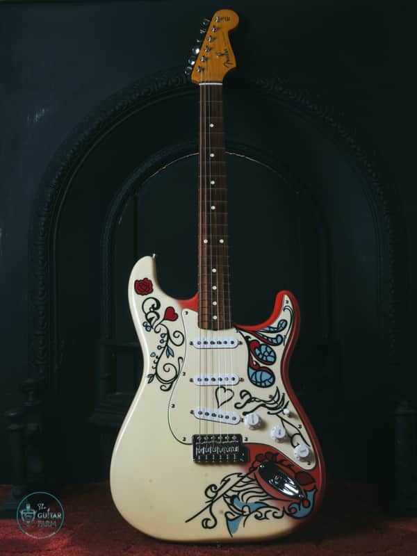 ギター Fender Jimi Monterey Stratocaster Fender Jimi Hendrix Monterey Artist Series Signature Stratocaster