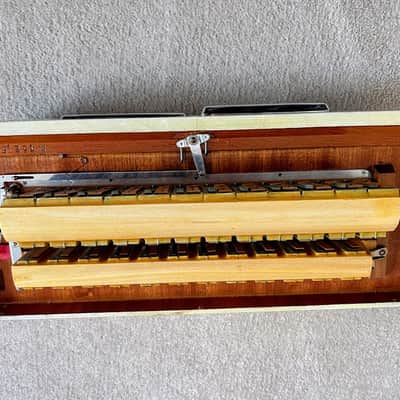 Settimio Soprani Contino Model 132 Piano Accordion 1955 - White Pearl image 17