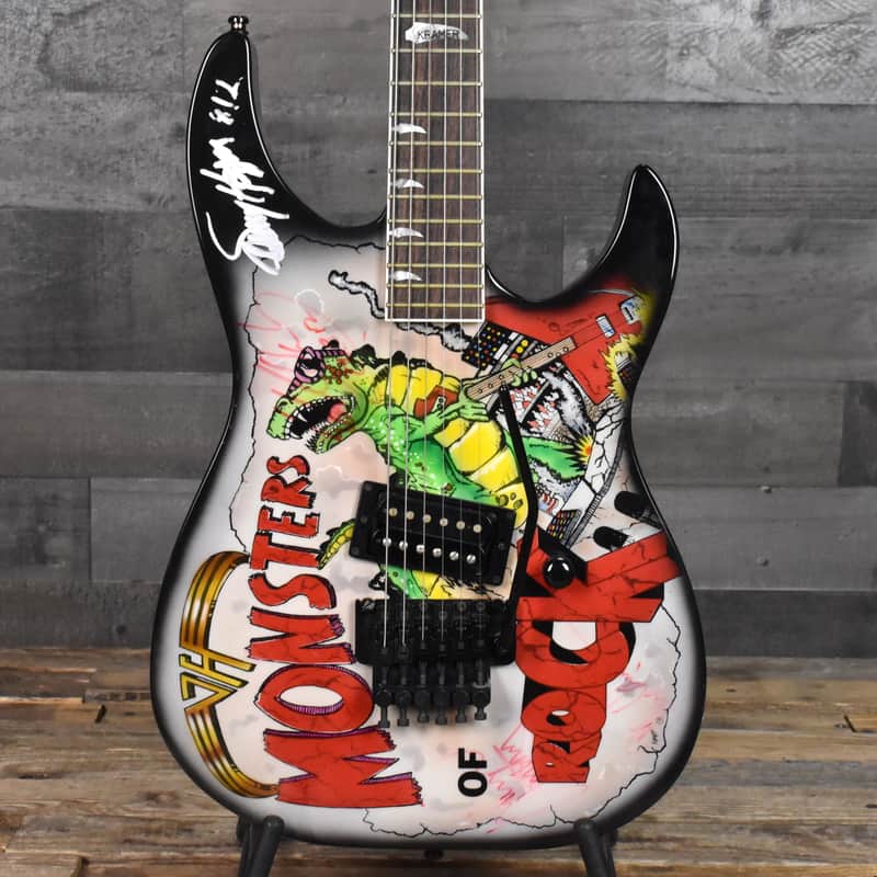 Pre-Owned 1988 Kramer Baretta - Monsters of Rock - Autographed by Van Halen image 1