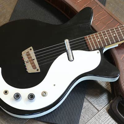 1950's Danelectro U-1 3011 Electric Guitar Black + Case image 2