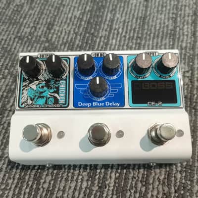 TGP Mix III Spring Reverb / Chorus / Blue Delay Pedal, price include the import duty to US buyer