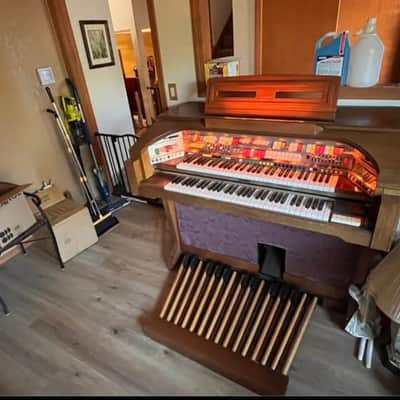 Lowry C500 Celebration Edition 1978 - Walnut image 2