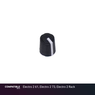 Nord Black Knob with Line for Electro 2 61, Electro 2 73, Electro 2 Rack