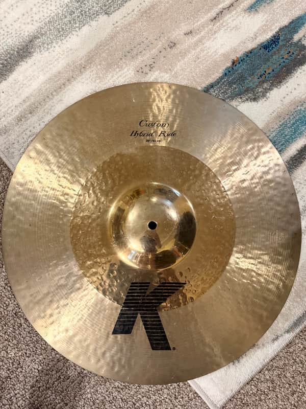 Zildjian 20" K Custom Hybrid Ride Cymbal 2006 - Present - Traditional / Brilliant image 1