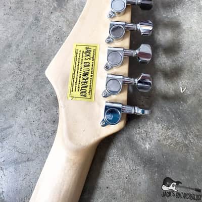 Jack's Guitarcheology "The Stratocrapper" Toilet Seat Electric Guitar (2021, Oly. White Relic) image 17