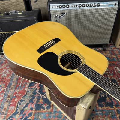 1976 Rider R-300 Dreadnaught Solid Top by Hayashi image 9